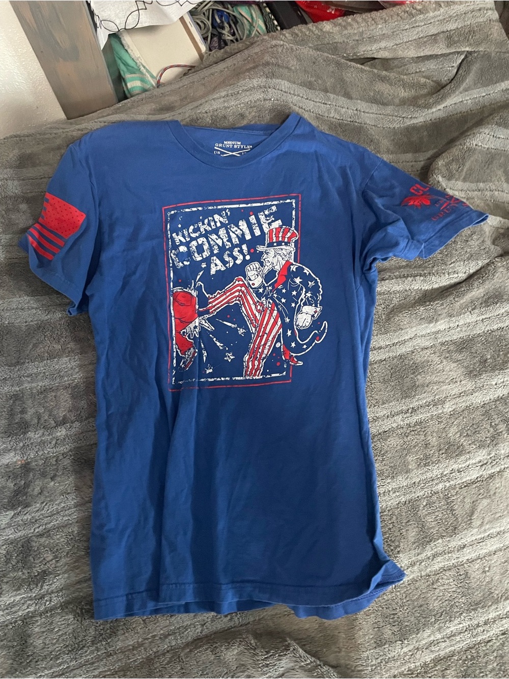 Lot of 12 grunt style mens medium shirts - Picture 4 of 14